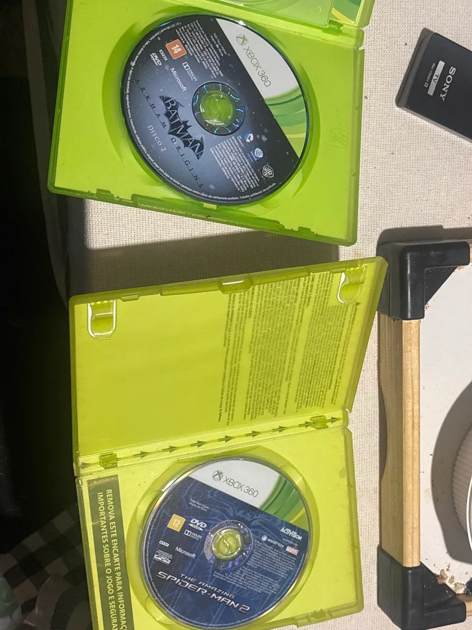 Xbox 360 com um controle funcionando perfeitamente e com dois jogos  - Foto 5