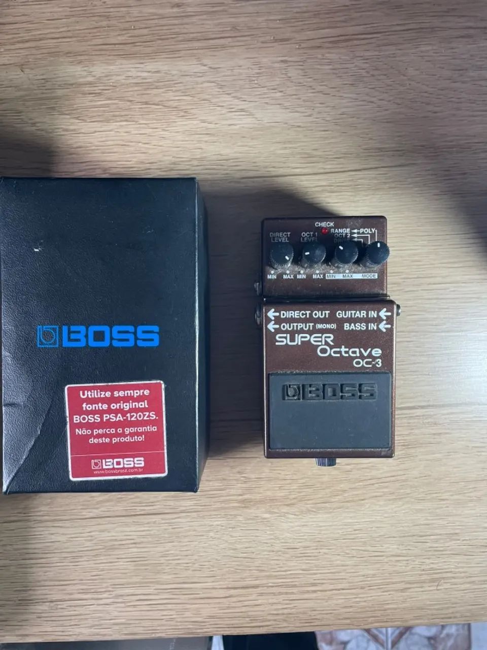 Pedal Boss OC-3 Super Octave - Com Caixa Original - Foto 2