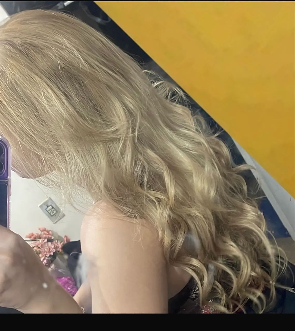 CABELO LOIRO HUMANO JÁ TELADO 