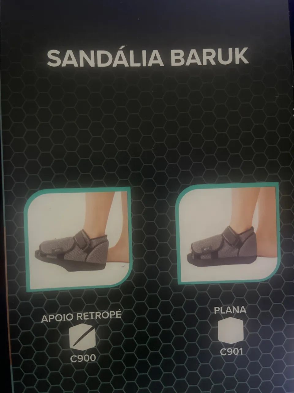 Sandália Baruk Evolution retropé 37/38 pe esquerdo nova - Foto 2