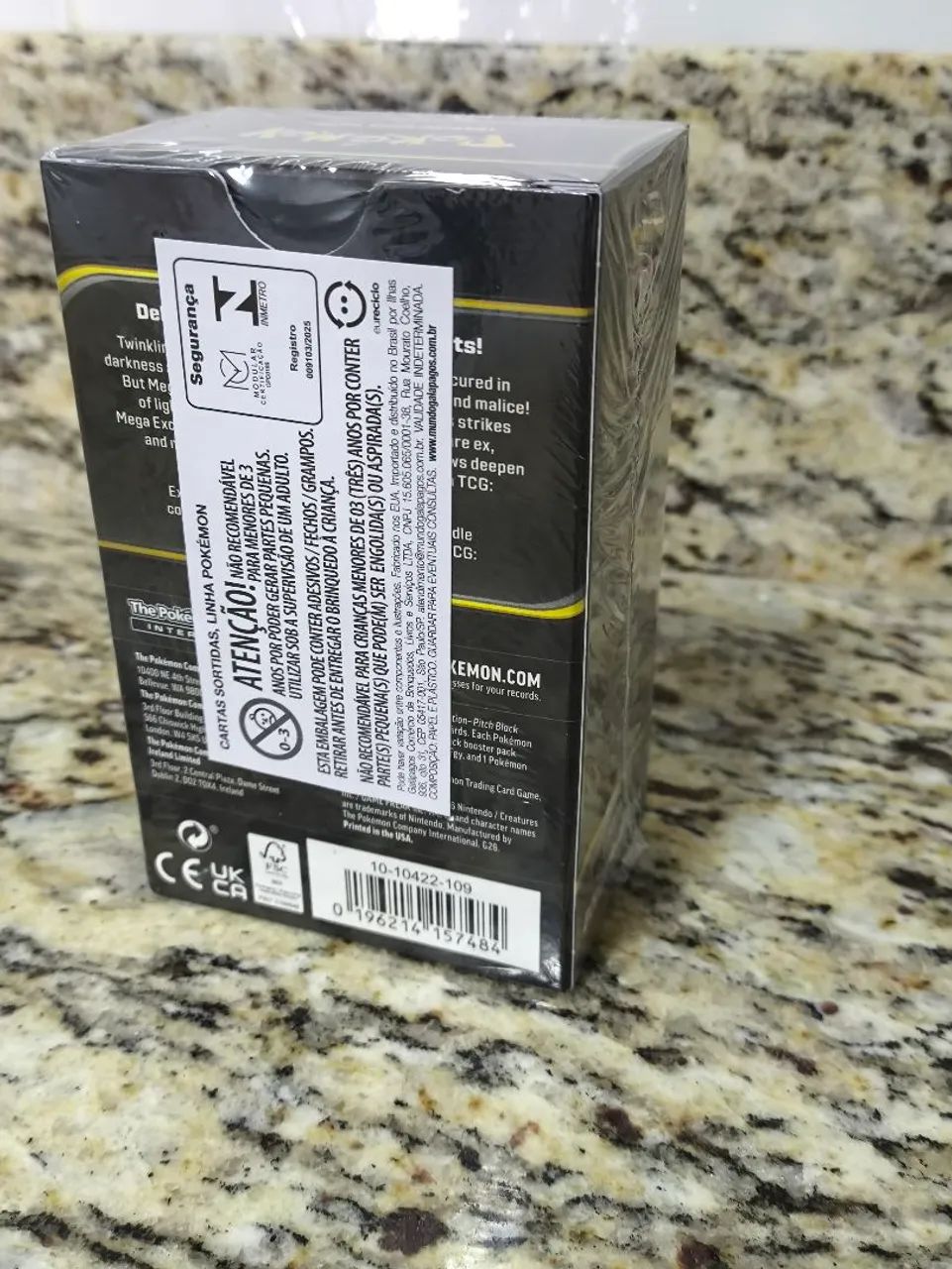 Mini Booster Box - Pokémon Mega Evolution - Pitch Black - Inglês - Foto 2