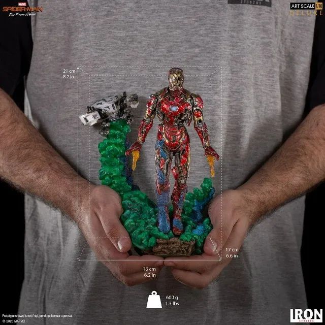 Iron Man Illusions Iron Studios - Foto 3