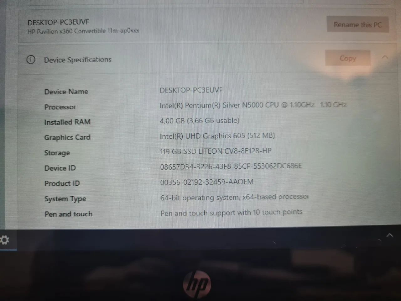 Notebook HP touch  - Foto 5