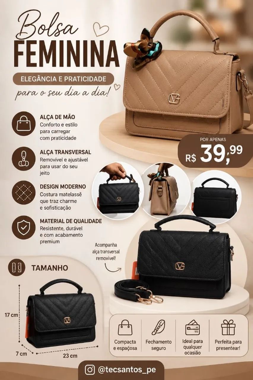 Bolsa feminina 