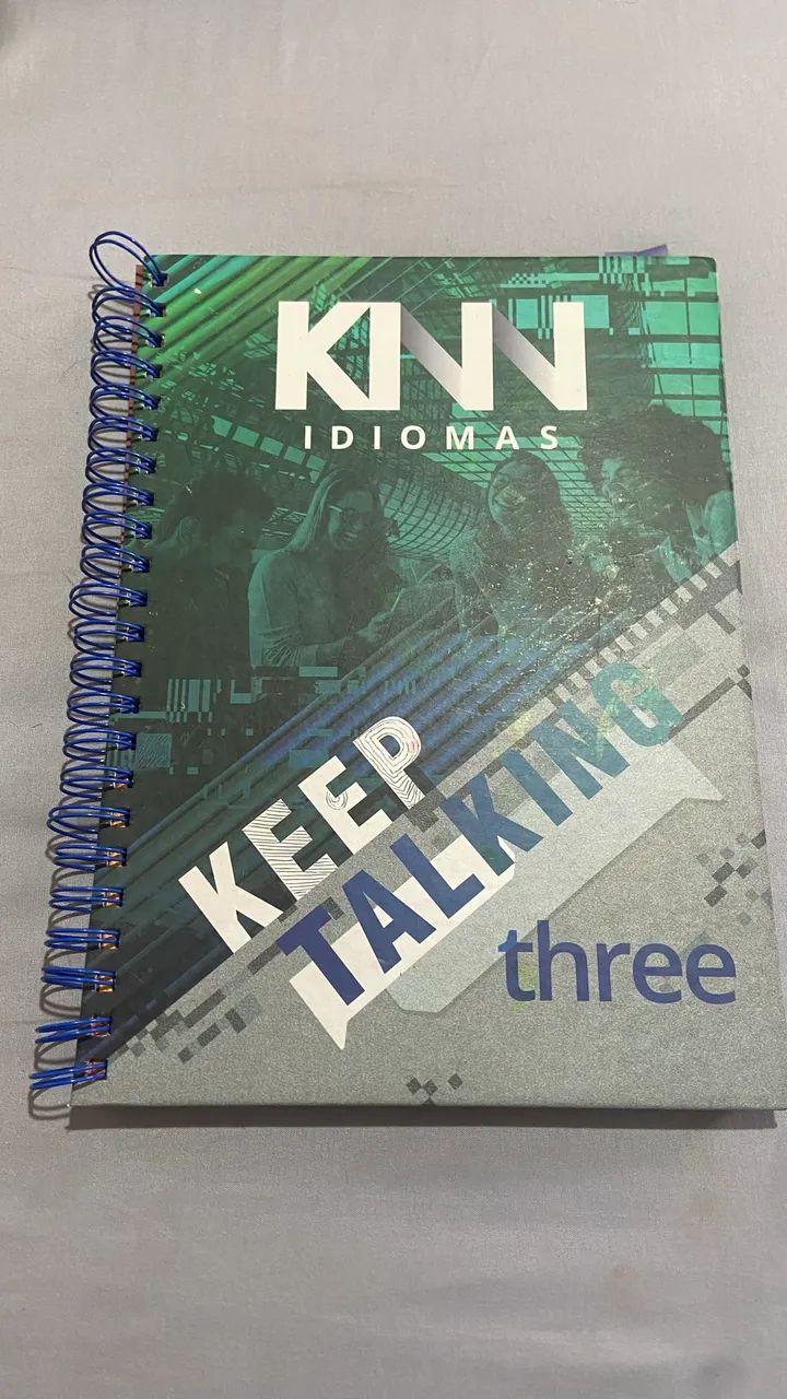 Livro de inglês - Keep Talking three KNN