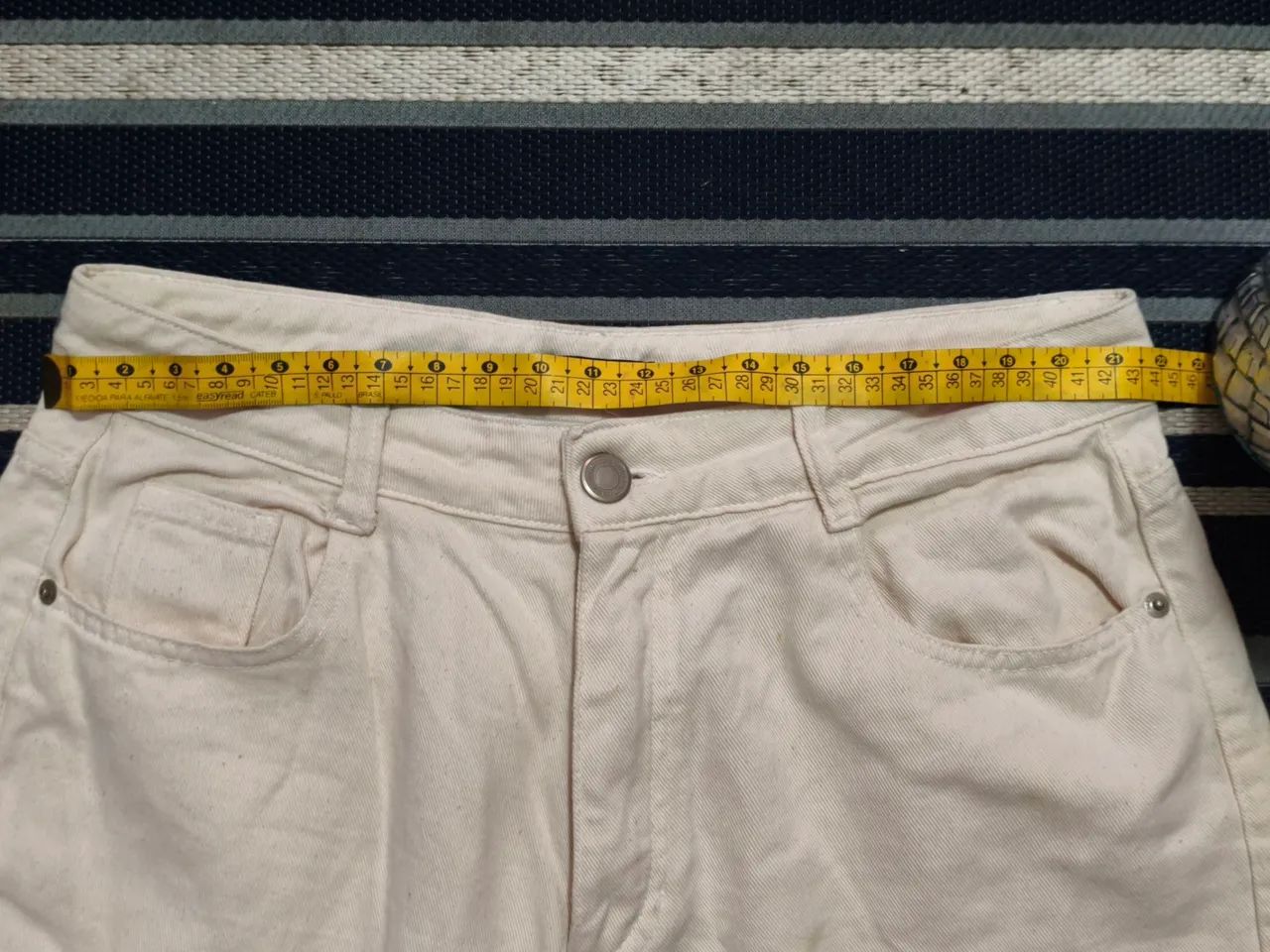 calça cargo nude tamanho 44 - Foto 2