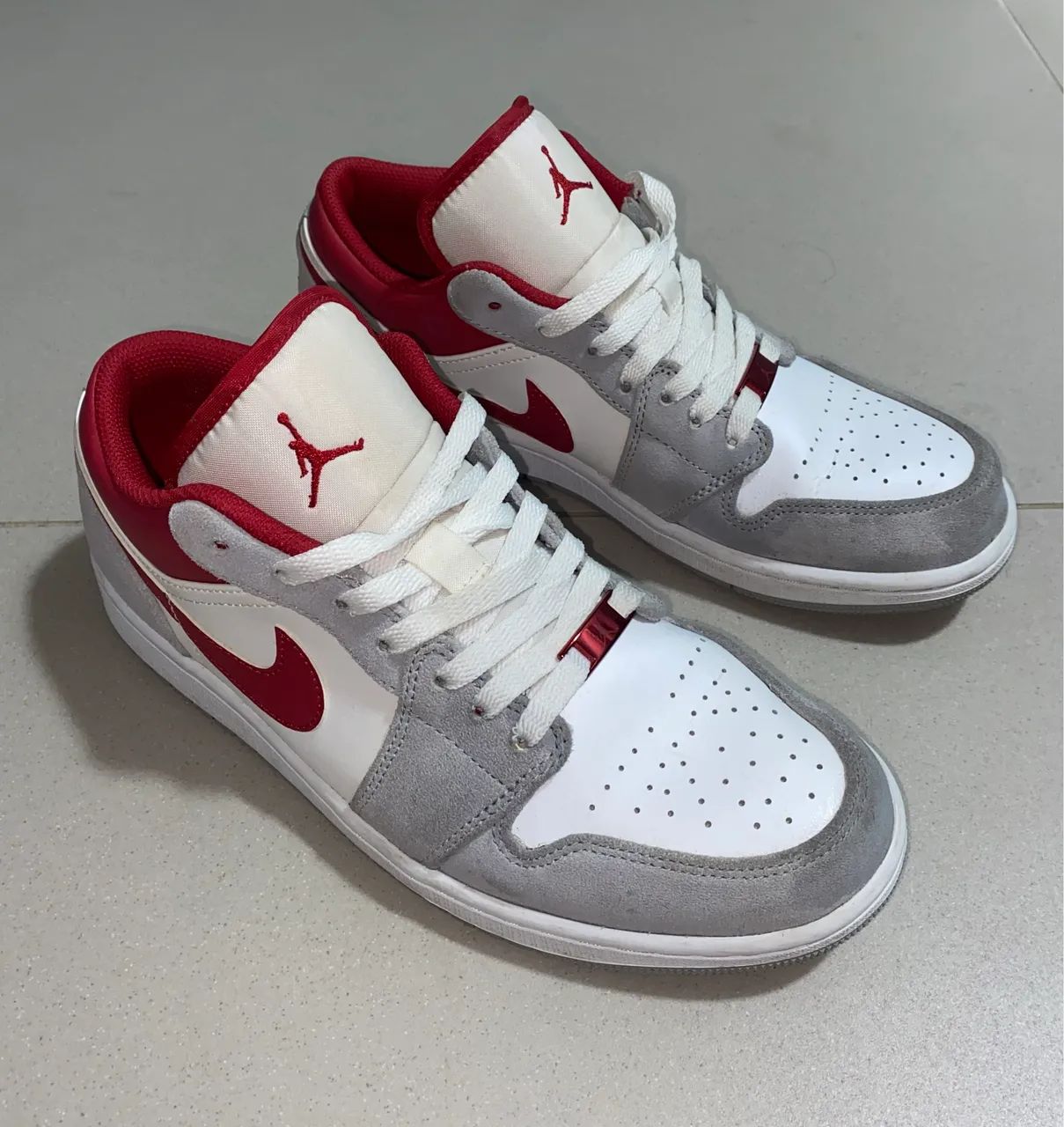 Air Jordan Red & Grey 