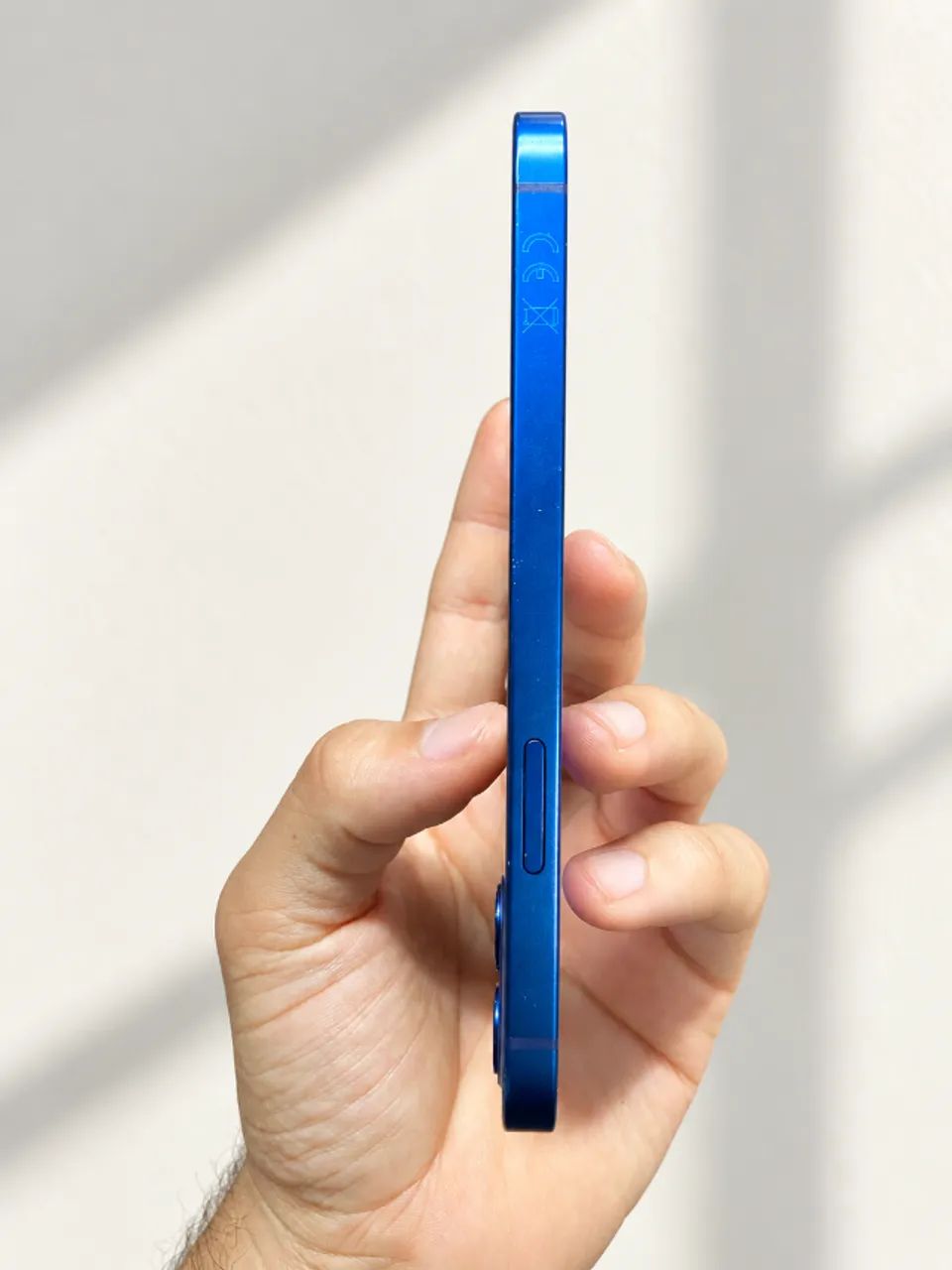 iPhone 12 Azul 64GB Impecável - Nunca Aberto - Foto 4
