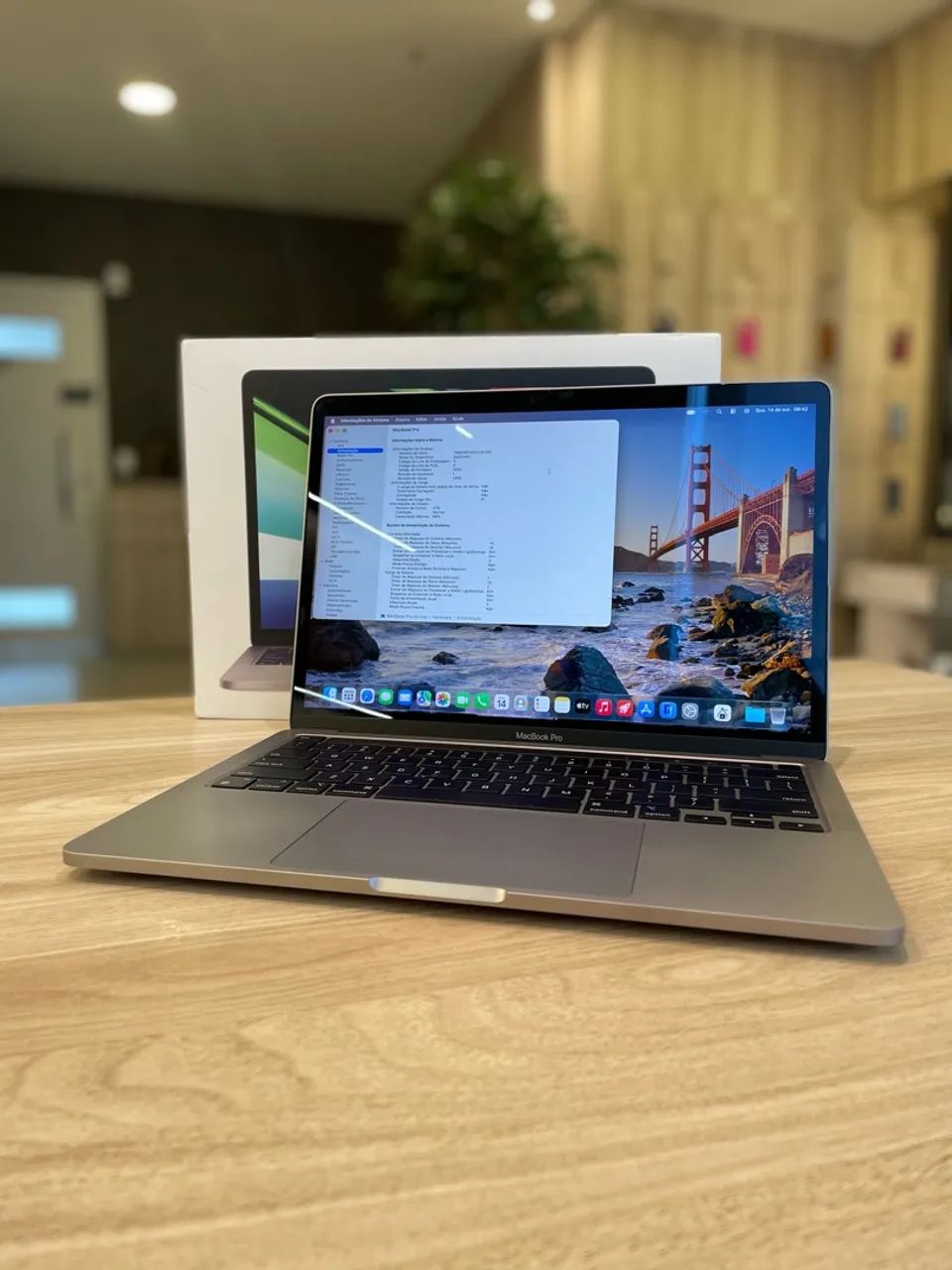 MacBook Pro M1 13pol Cinza Espacial 89% - Notebooks - Bom Jardim