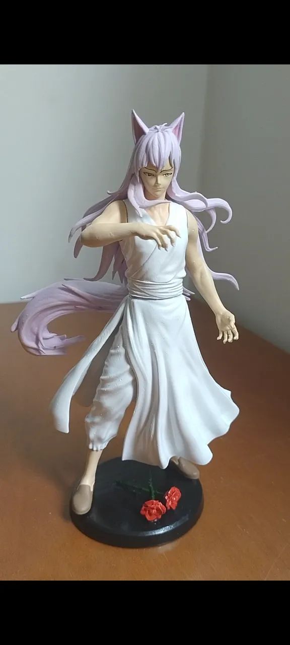 Kurama Youko - YU YU Hakusho figure + brinde - Foto 2