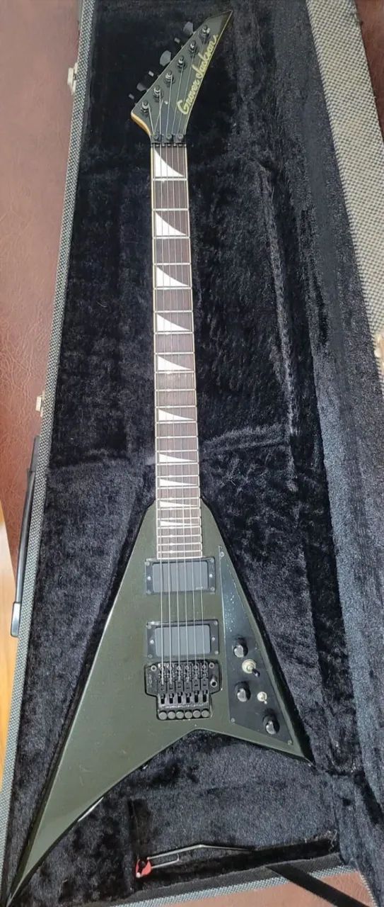 Guitarra Grover Jackson Randy Rhoads V - 1996 -Mde in Japan - EMG