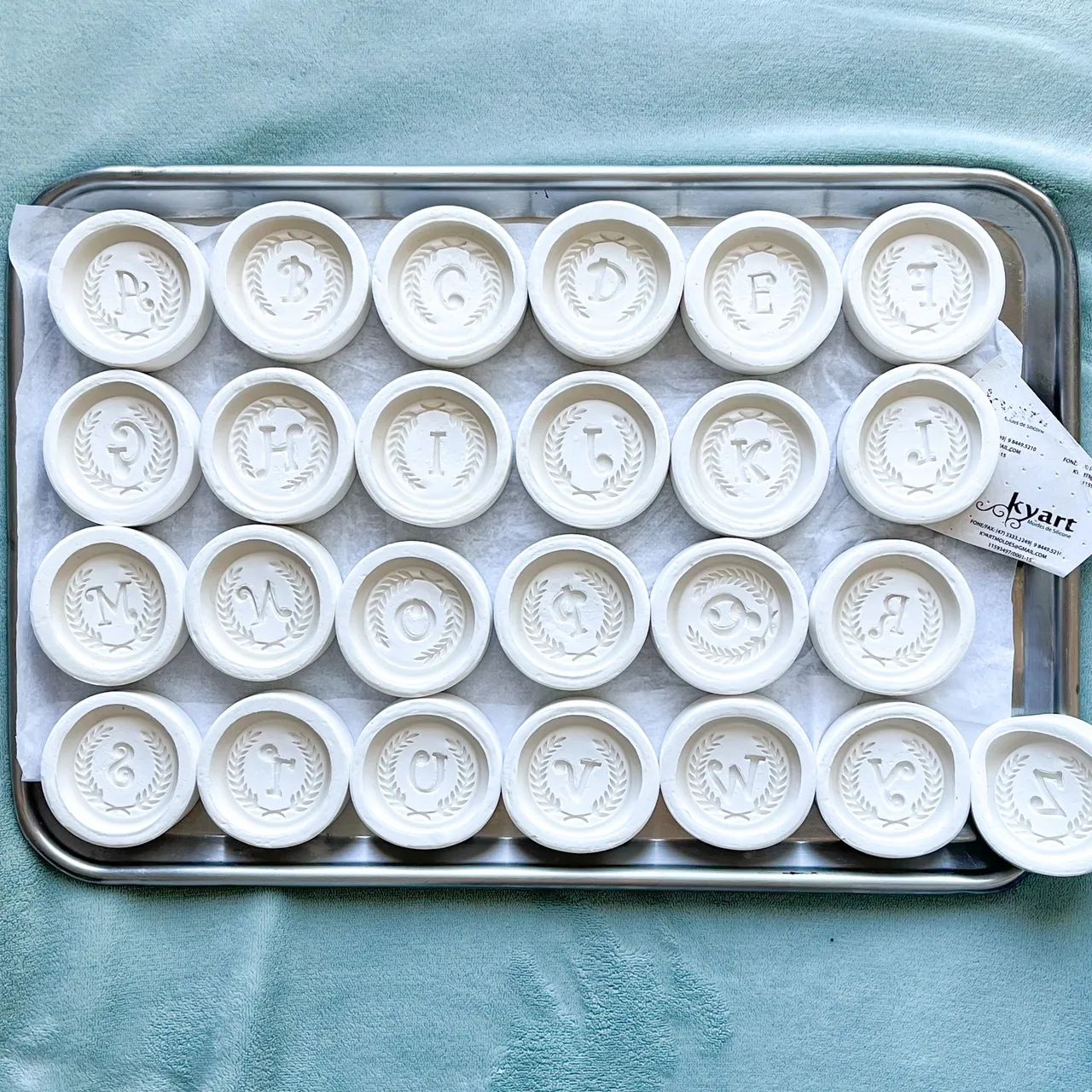 Moldes silicone usados 