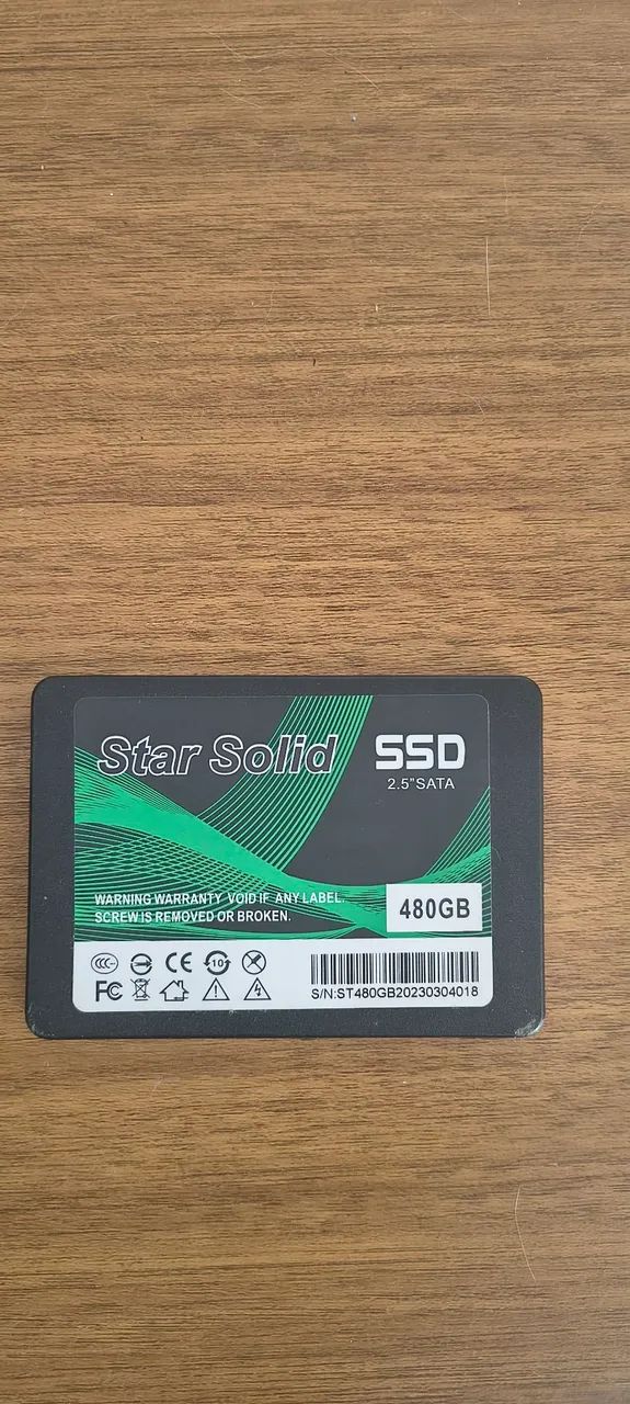 SSD 480gb Star Solid