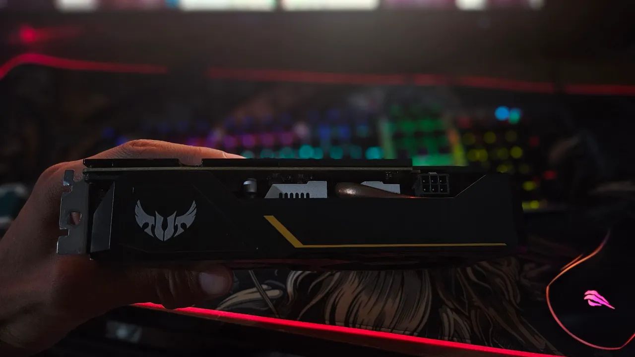 GTX 1650 ASUS TUF Gaming 4GB - Impecável (Dual Fan) - Foto 2