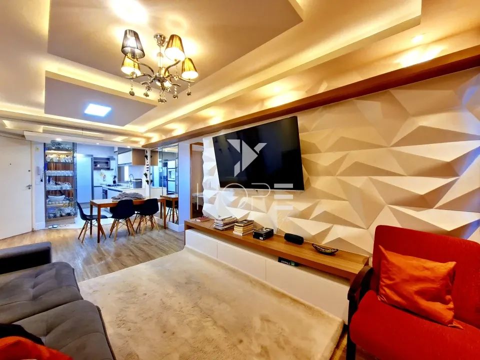 Edifício Maximus - apartamento à venda com 70 m² - 2 quartos - sacada com churrasqueira -  - Foto 3