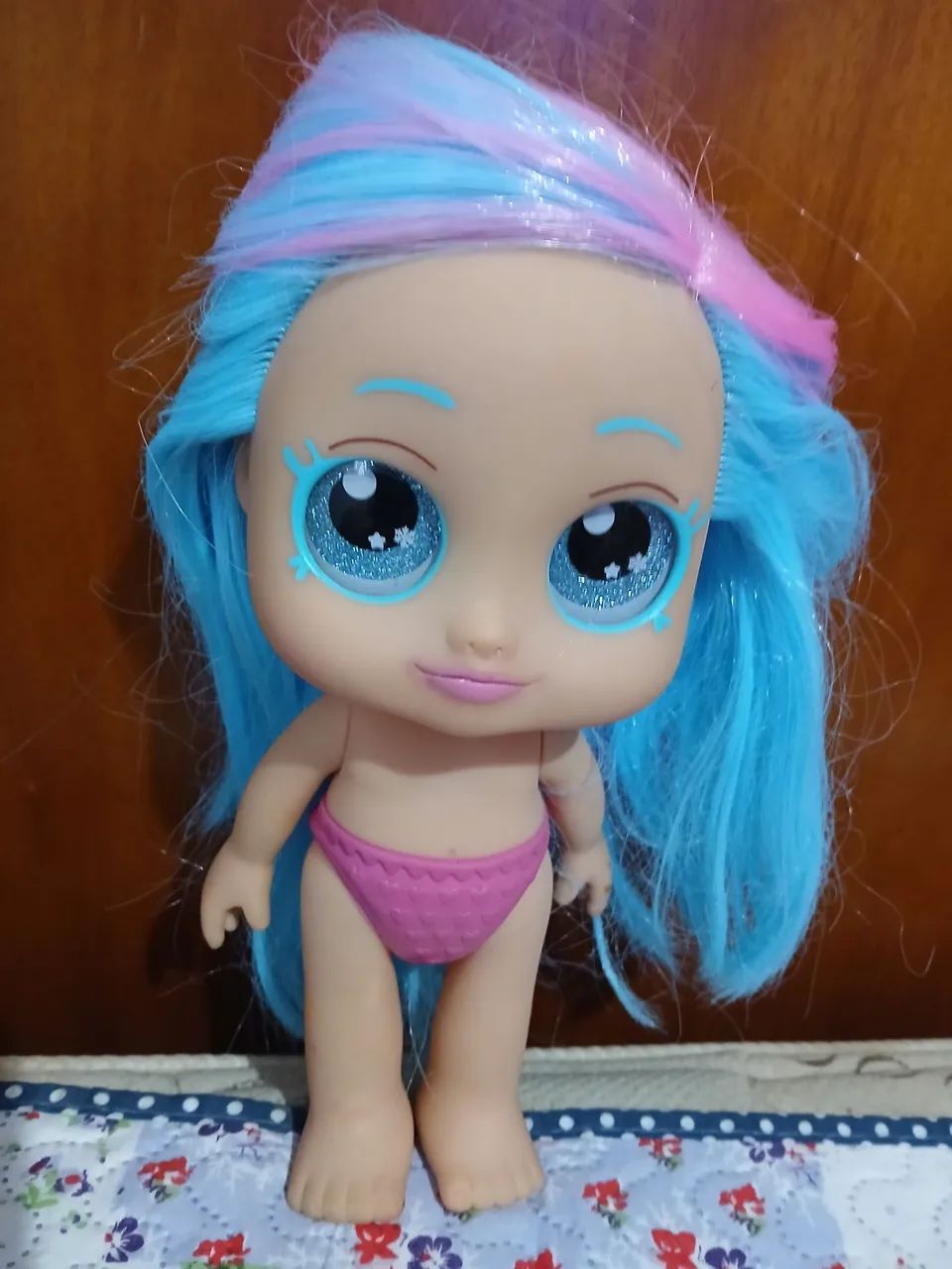 Boneca Diver surprise Dolls cabelo Azul !!  - Foto 2