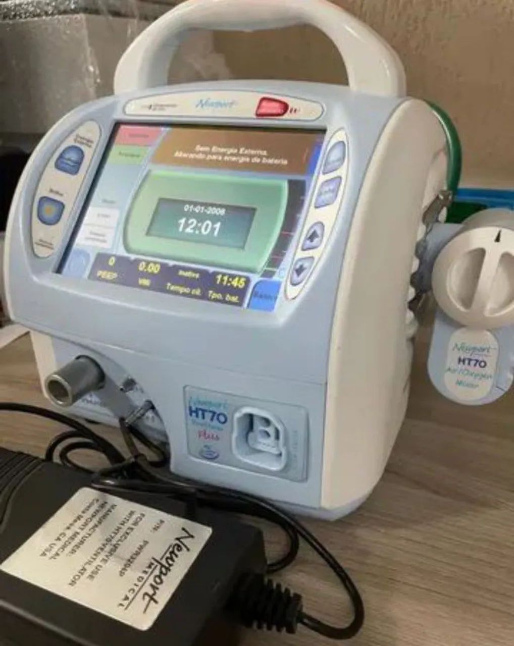 Ventilador Pulmonar de transporte  - Foto 4
