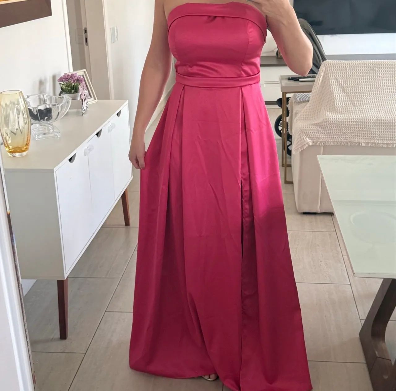 Vestido de festa rosa  - Foto 3
