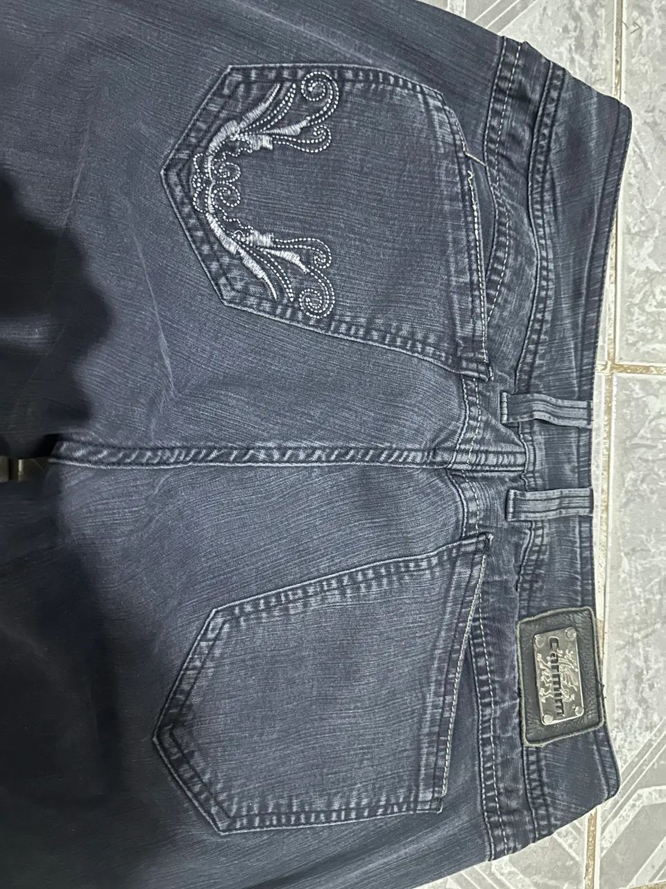 Calça bootcut/flare vintage y2k - Foto 5