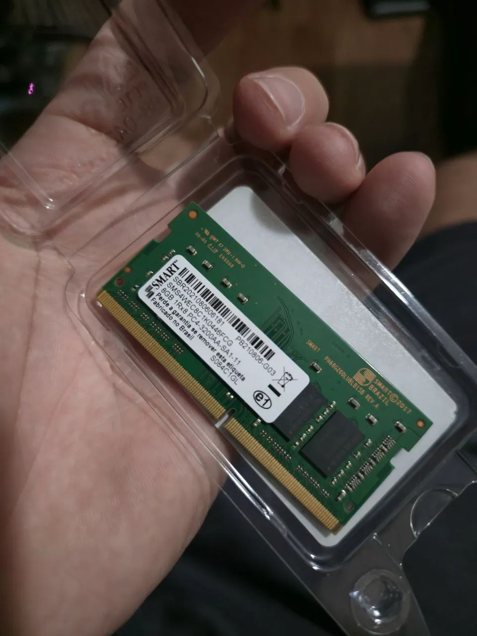 Memória Ram 8gb DDR4 - Notebook