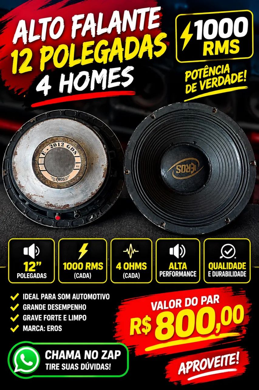 Alto-falante de 12