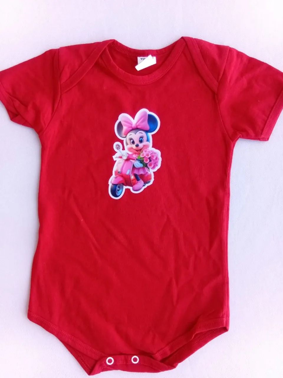 Bory infantil vermelho (sem a faixa de cabelo) - Foto 2