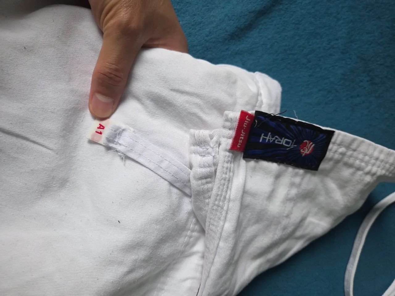Kimono e Calça A1 Branco - Foto 4
