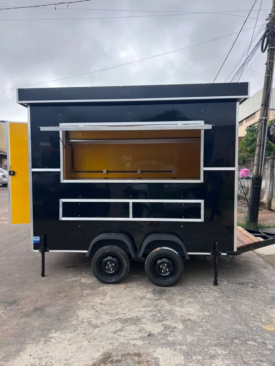 Trailer food truck 