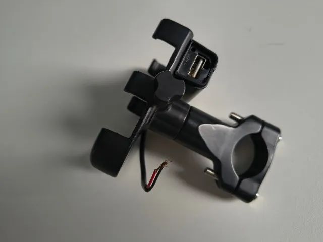 Suporte de celular para moto usb - Foto 2