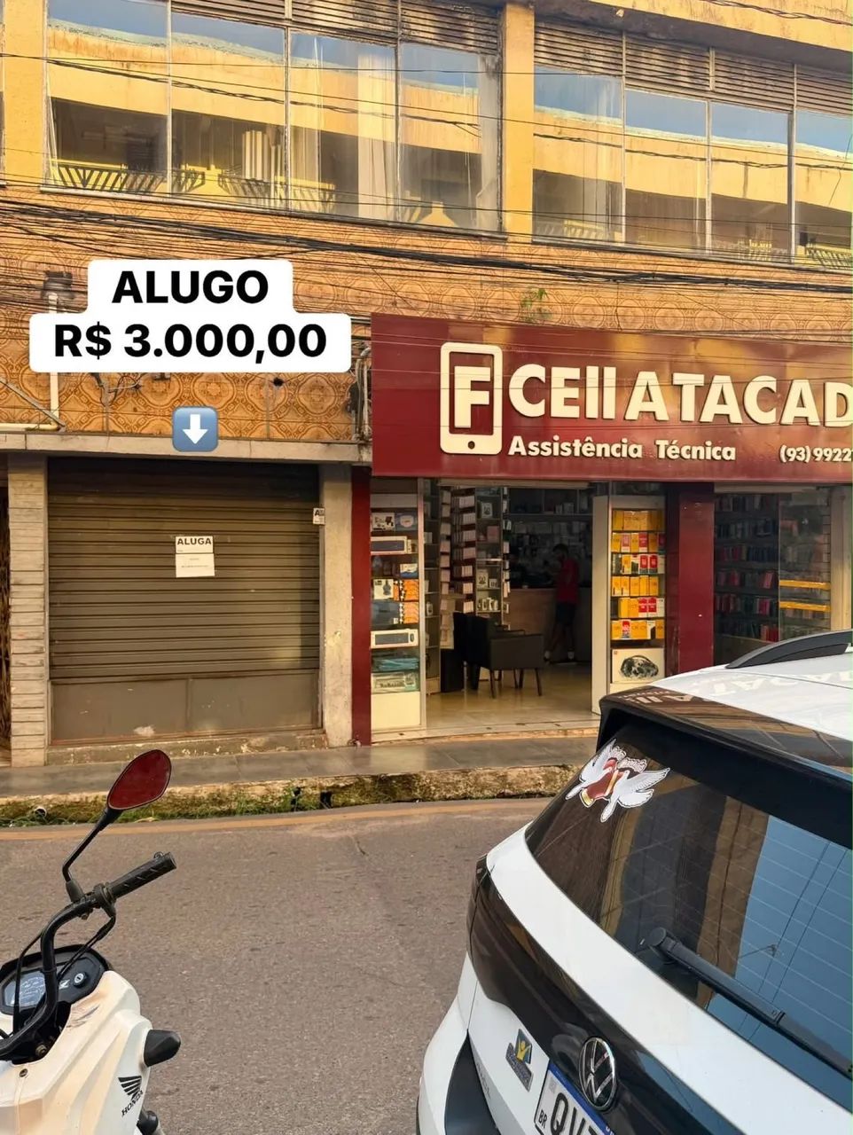 Alugo ponto comercial