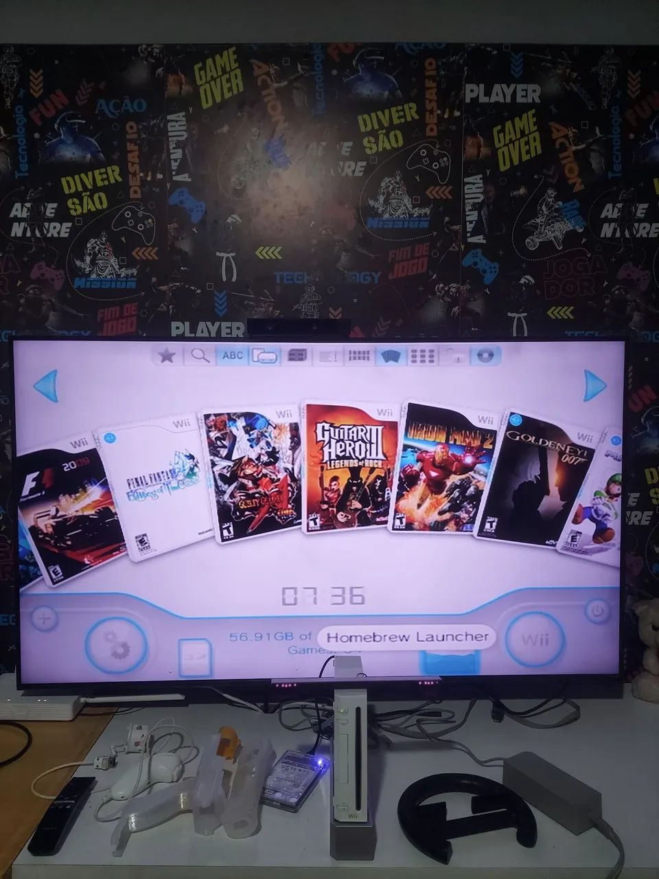 NINTENDO WII (DES-BLO-QUE-ADO) - Foto 2