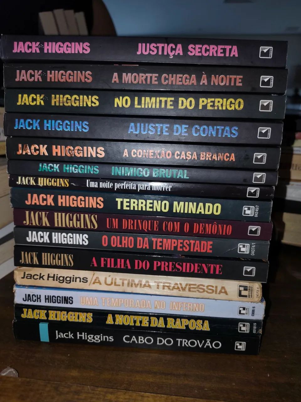 Livro de Jack Higgins 