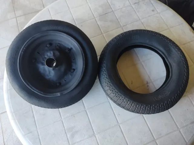 Roda e pneus para Carrinho mão