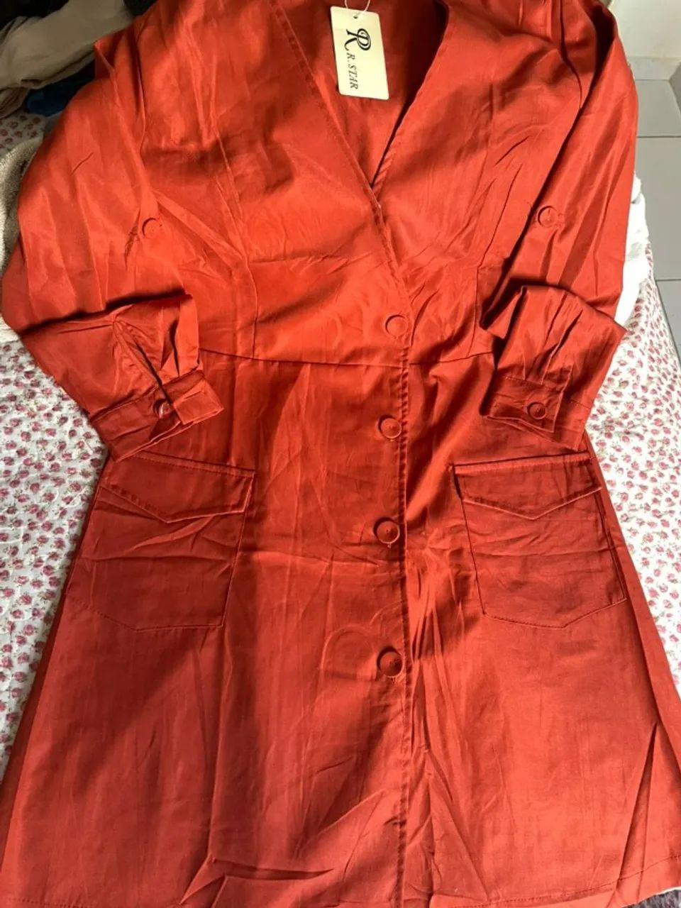 Vestido Terracota GG - Foto 3