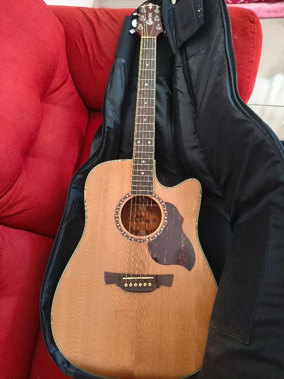 Vendo Violão Crafter DE7/N - Foto 4