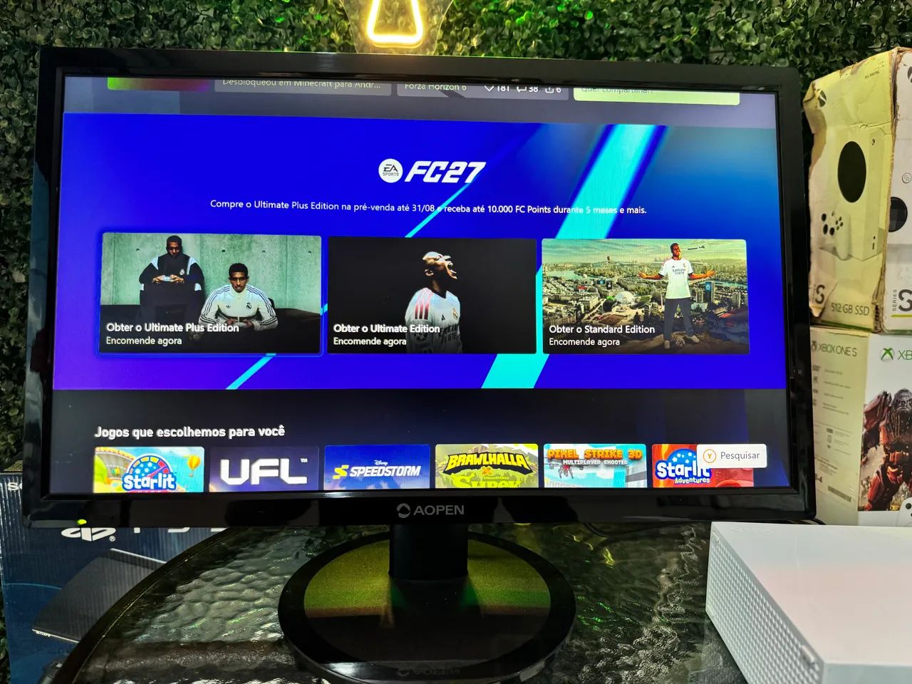 Monitor Aopen 23,8p Full HD 60Hz 1ms HDMI 