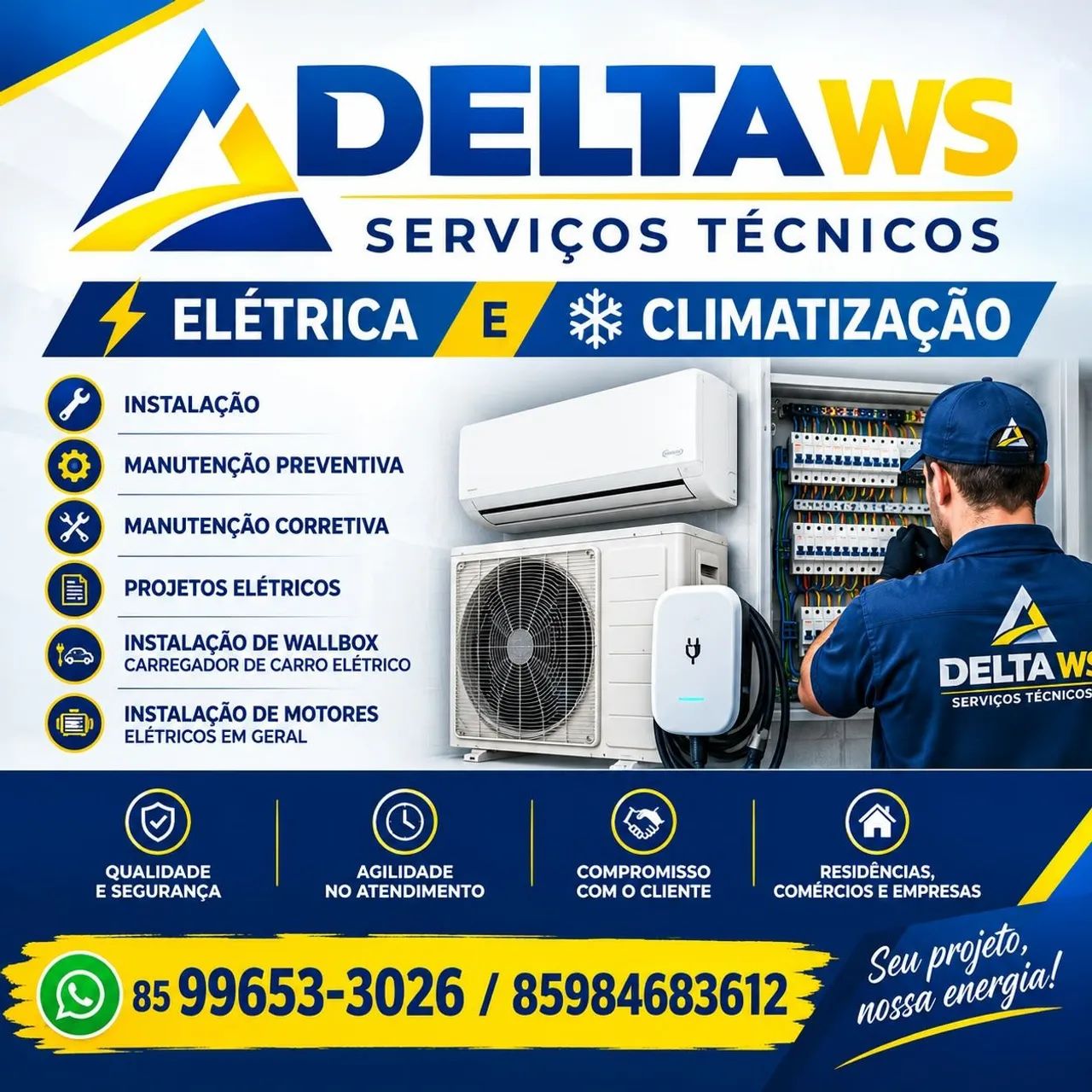 Elétrica e Ar condicionado Predial e Residencial 