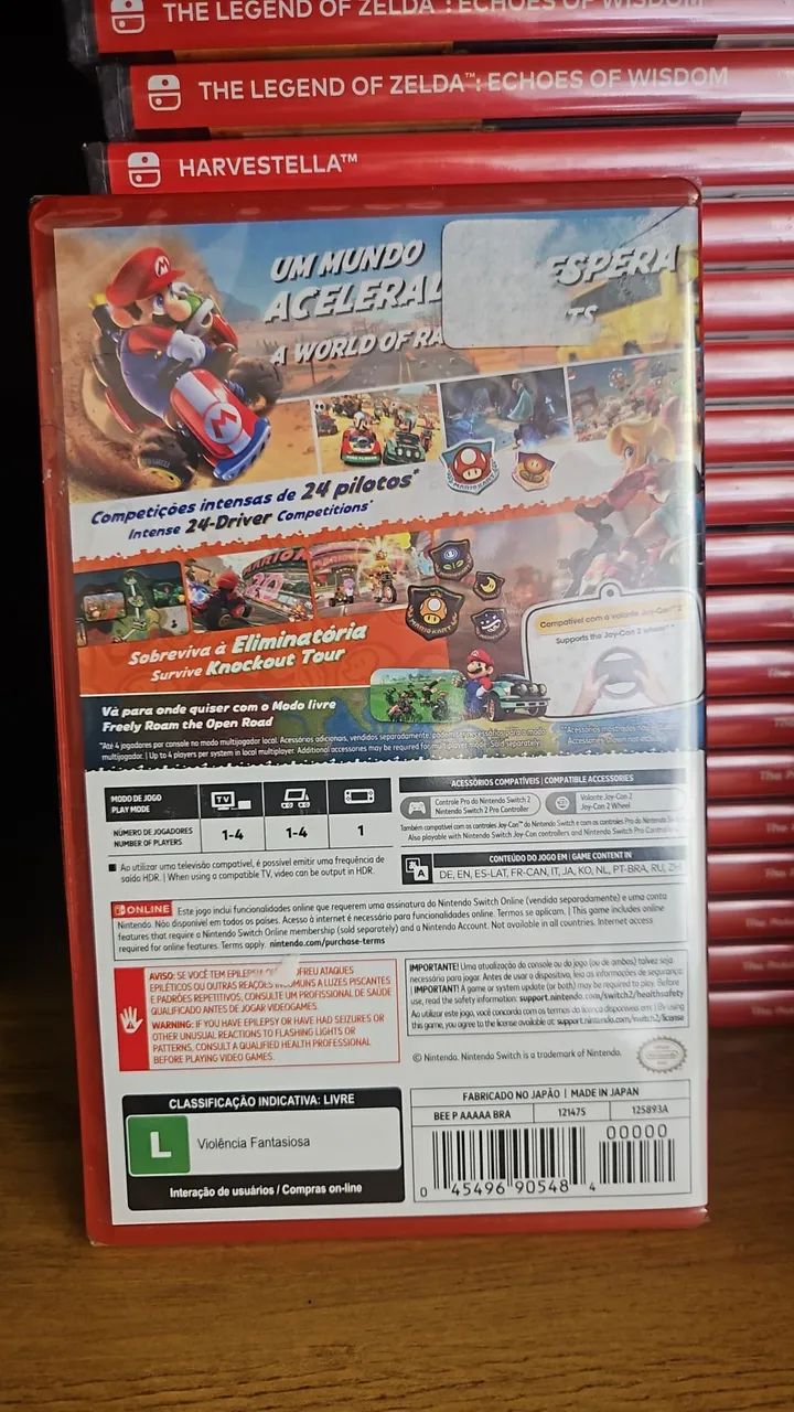 Mario kart World switch 2 lacrado  - Foto 2