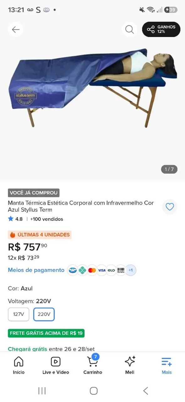 Manta térmica GG