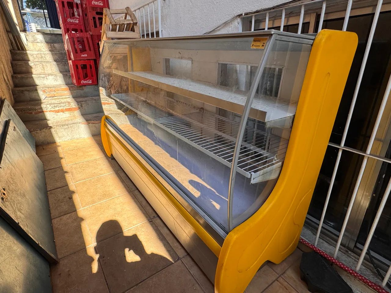 Balcão refrigerado e seco para padaria 