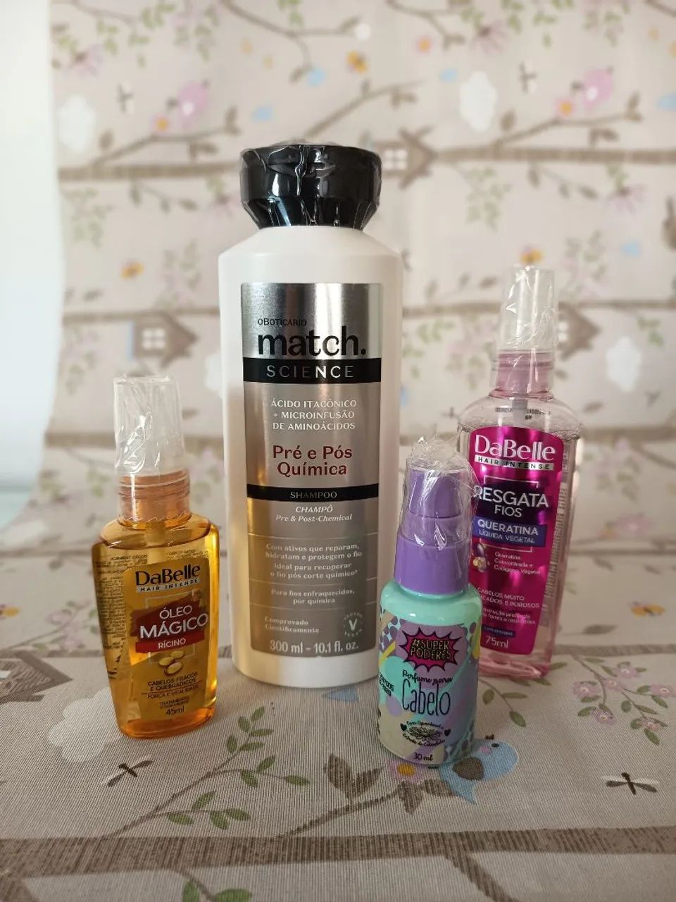 Match Science Shampoo Pré E Pós Química 300MI - O Boticário