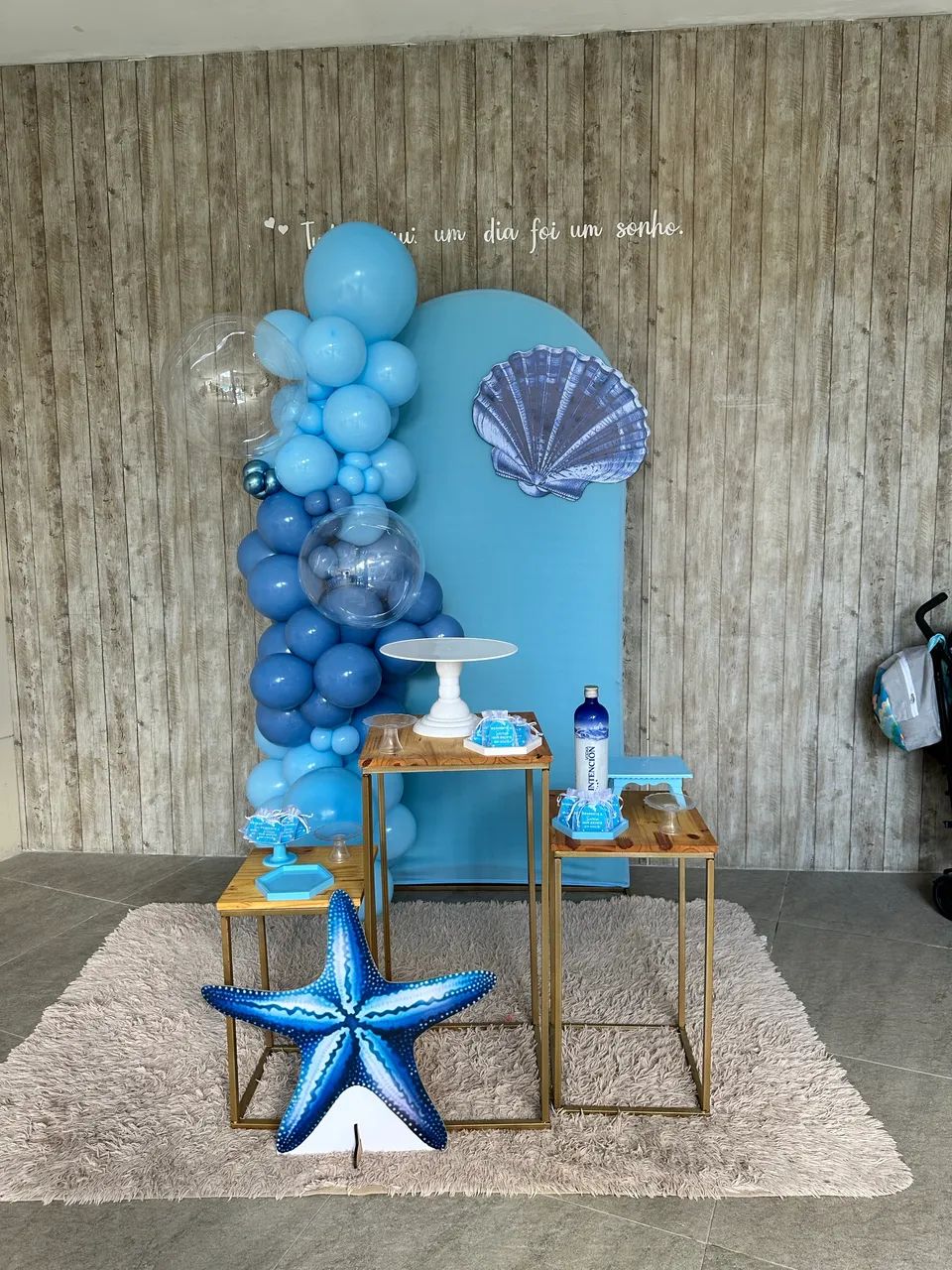 Decoração fundo do mar