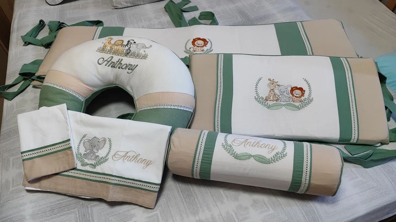 Kit berço personalizado Anthony  - Foto 6