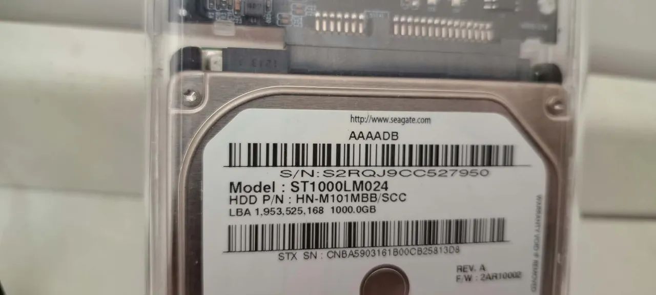 Hd externo usb 3.0 1T 100% saudável DISPENSO CURIOSOS 
