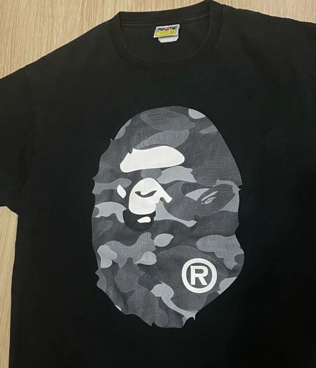 BAPE - Camiseta Big Ape Camo - g - Foto 3