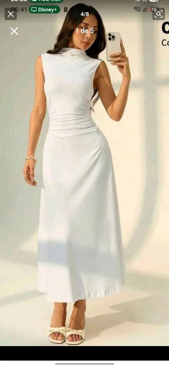Vestido Midi Branco