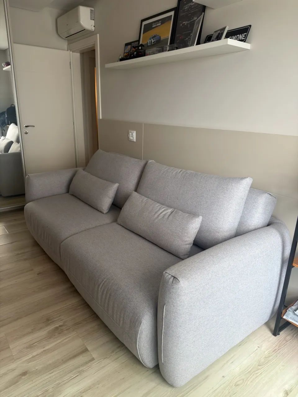SOFÁ-CAMA ELÉTRICO NUNCA USADO! - Foto 5