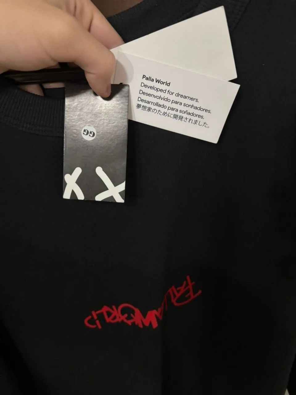 CAMISETA PALLA WORLD OVERSIZED PRETA - Foto 3