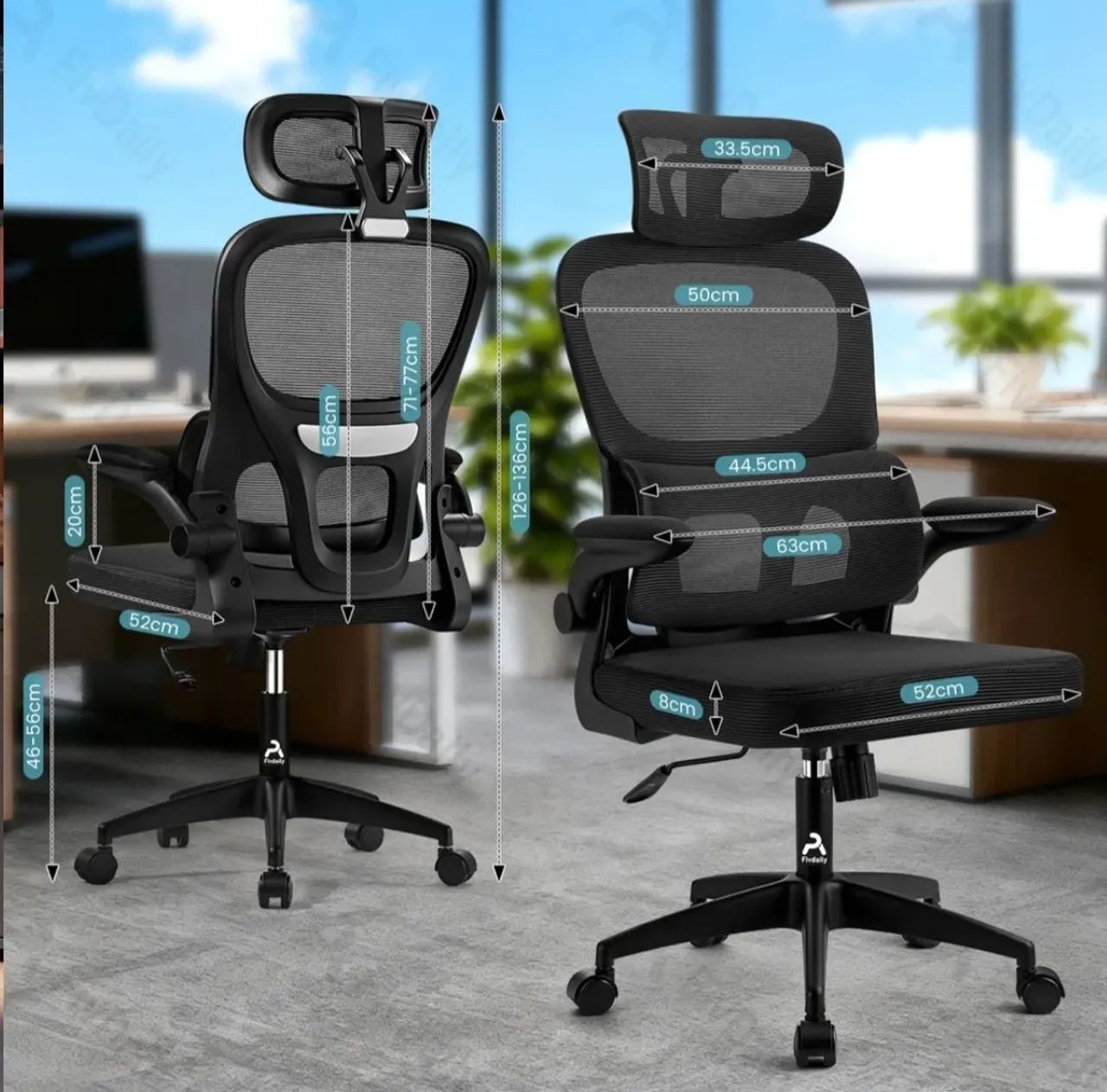 Cadeira mesh premium - Foto 2