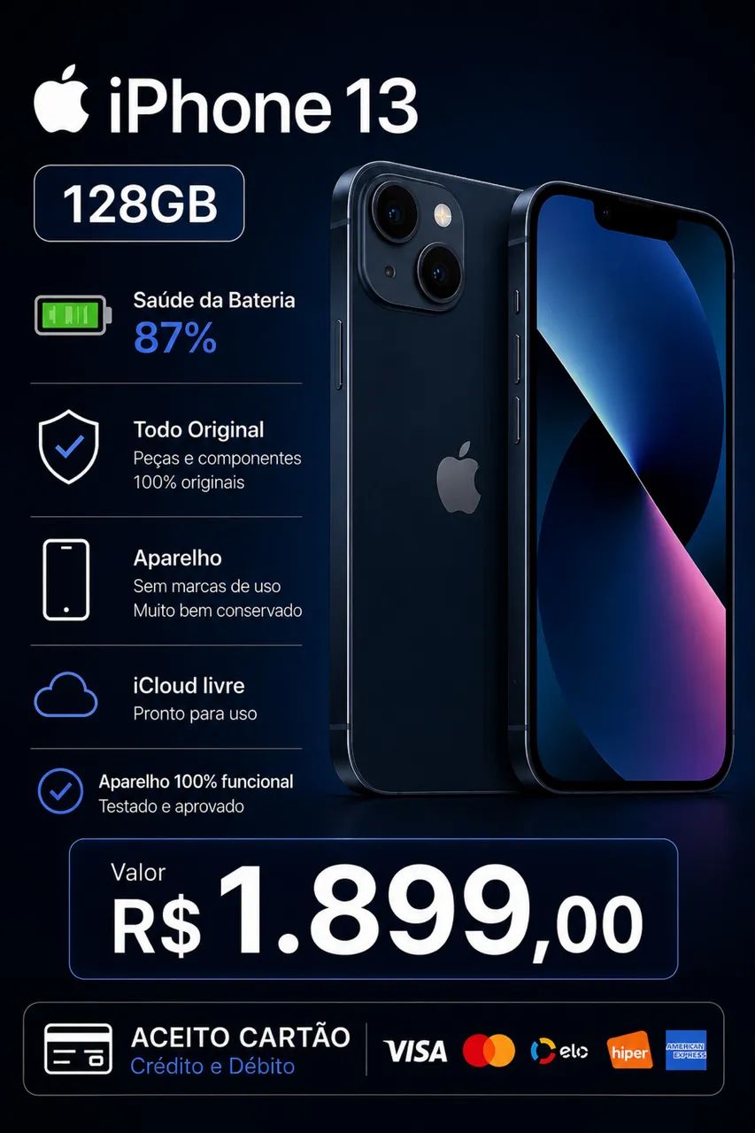 iPhone 13 128gb